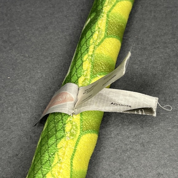 Melissa & Doug Giant 15 Ft Snake Plush Boa Constrictor Green Yellow Stuffed Toy - Picture 6 of 6